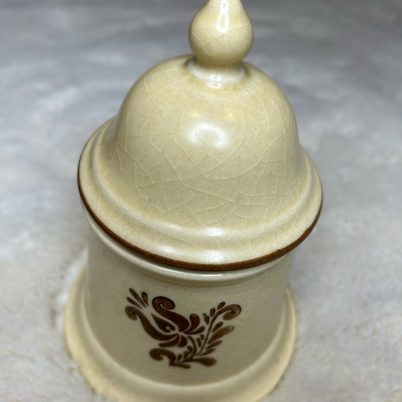 Pfaltzgraff Village 70s Vintage Stoneware Sugar Bowl - Picture 2 of 4